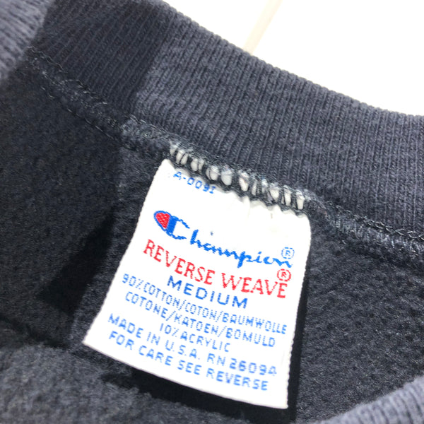 Vintage 90s Champion St. Cloud State University Reverse Weave Distressed Sweatshirt Size Medium