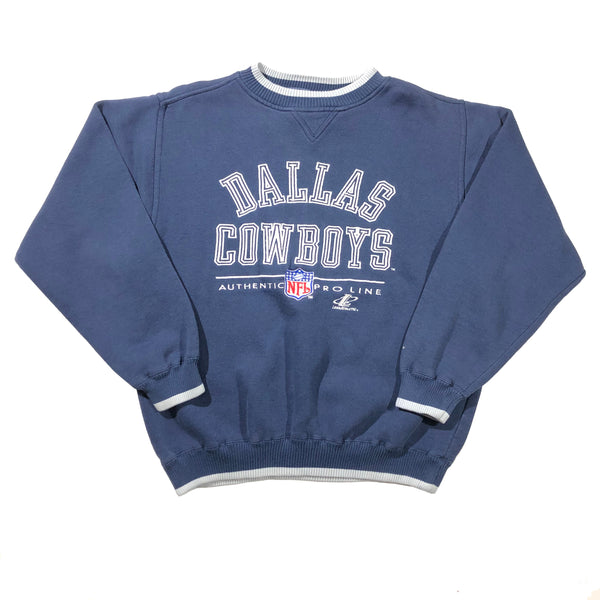 Vintage 90s Dallas Cowboys Pro Line Logo Athletic Sweatshirt | Beyond 94