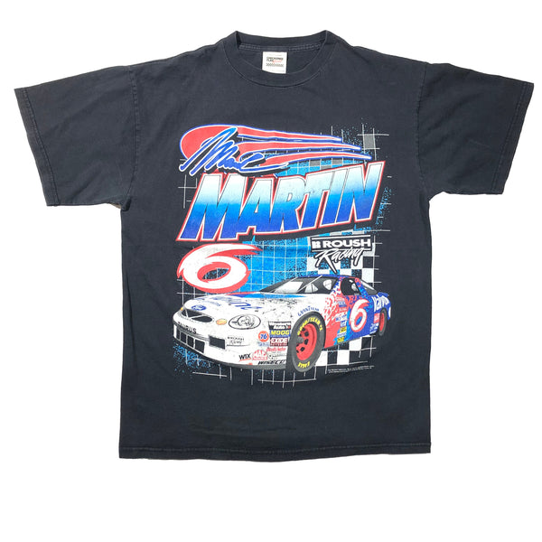 Vintage 90s Mark Martin Grid Nascar Shirt | Beyond 94