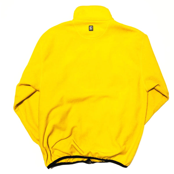 Vintage 90s Ralph Lauren Chaps Fleece Zip Up Yellow Size Large - Beyond 94
