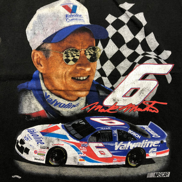Vintage 90s Mark Martin Big Face Nascar Shirt | Beyond 94