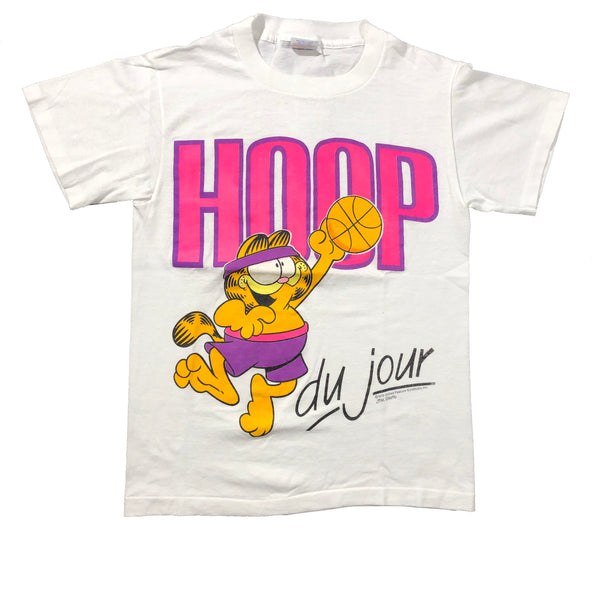 Vintage 1978 Garfield Hoop Du Jour Single Stitch 50/50 Shirt | Beyond 94