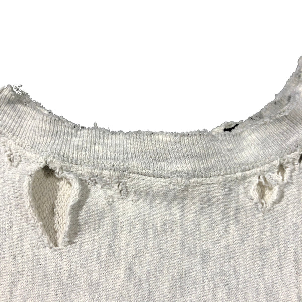 Vintage 80s Notre Dame Champion  Distressed Reverse Weave Sweatshirt Size XX-Large