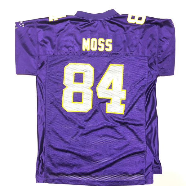 Randy Moss Minnesota Vikings Jersey Purple Size Large - Beyond 94