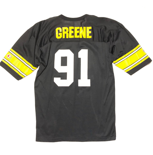 Vintage 90s Kevin Greene Pittsburgh Steelers Champion Jersey Black Size X-Large - Beyond 94
