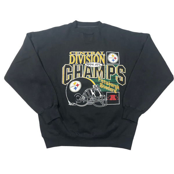 Vintage 1994 Pittsburgh Steelers AFC Central Division Champs Starter Sweatshirt | Beyond 94