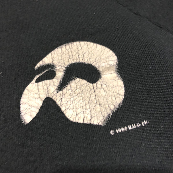 1986 Phantom Of The Opera Sweatshirt Black Size Small - Beyond 94