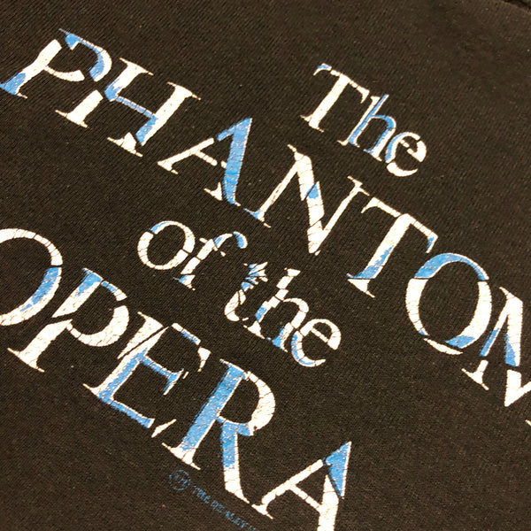 1986 Phantom Of The Opera Sweatshirt Black Size Small - Beyond 94