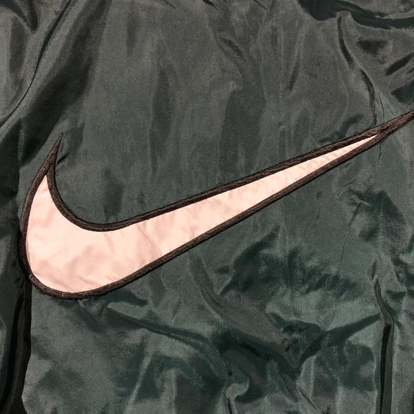 Vintage 90s Nike Big Swoosh Windbreaker Jacket Size X-Large