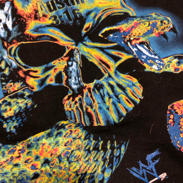1998 Stone Cold Steve Austin Shirt Black Size XX-Large - Beyond 94