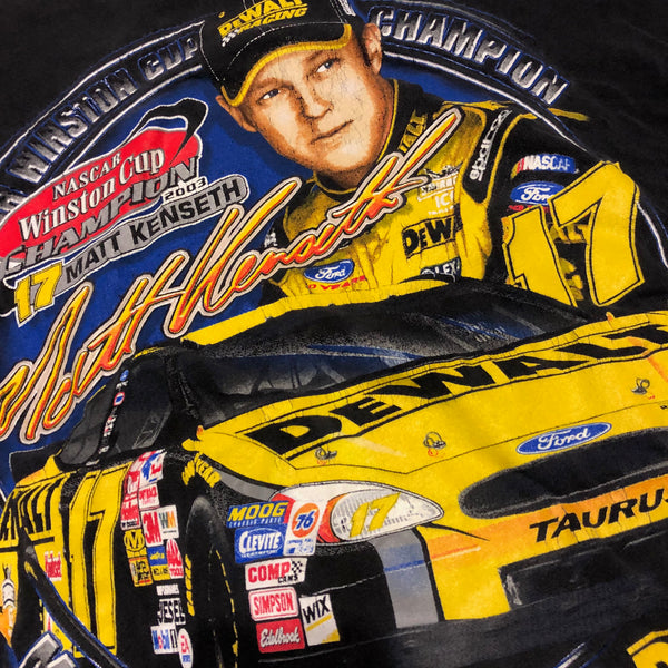 2003 Matt Kenseth Nascar Shirt Black Size XX-Large - Beyond 94