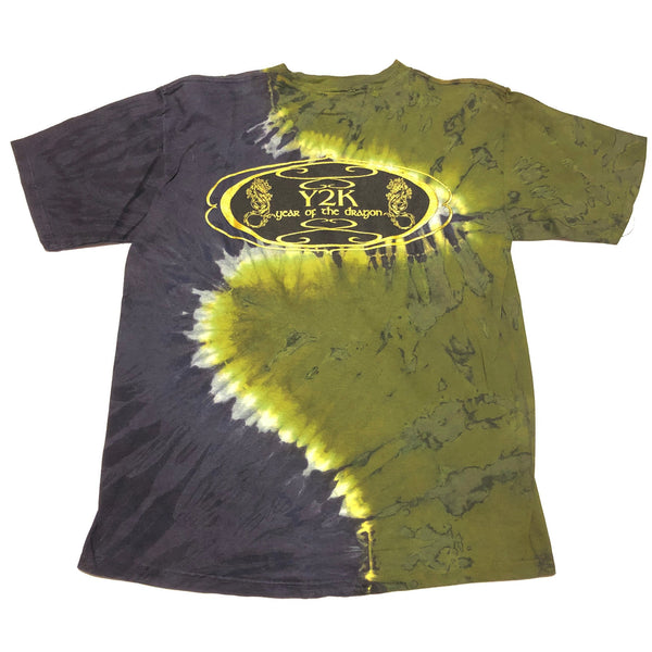 Deadstock 2000 Y2K Year of the Dragon Tie Dye Shirt Size Large - Beyond 94