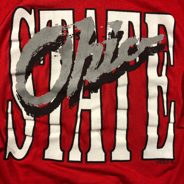 Vintage 80s Ohio State Buckeyes Sweatshirt Size Medium