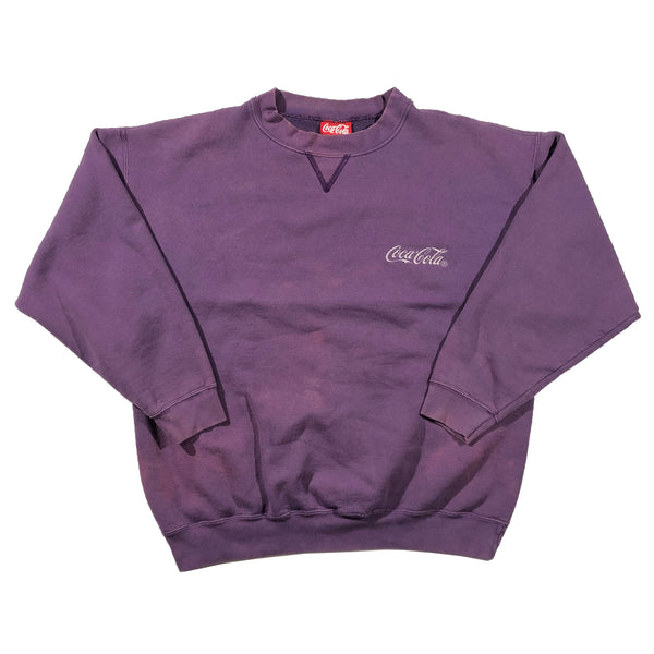 Vintage 90s Coca Cola Embroidered Sweatshirt | Beyond 94