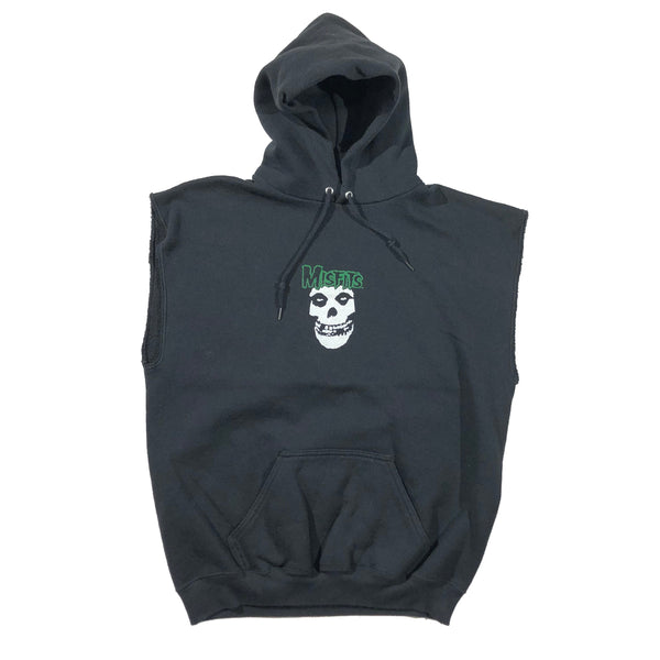 Vintage 90s Misfits Punk Rock Band Sleeveless Hoodie| Beyond 94