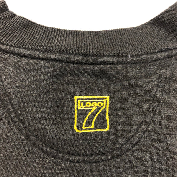 Vintage 90s Pittsburgh Steelers Embroidered Logo 7 Sweatshirt Size Large