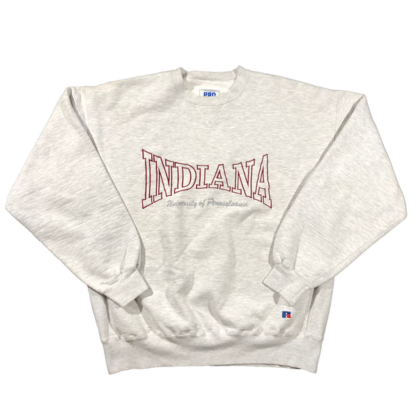 Vintage 90s Indiana University Of Pennsylvania Russell Athletic Pro Cotton Sweatshirt | Beyond 94