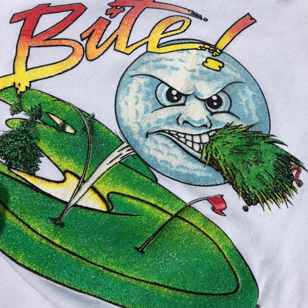 1989 Golf Bite Me Sweatshirt White Size X-Large - Beyond 94