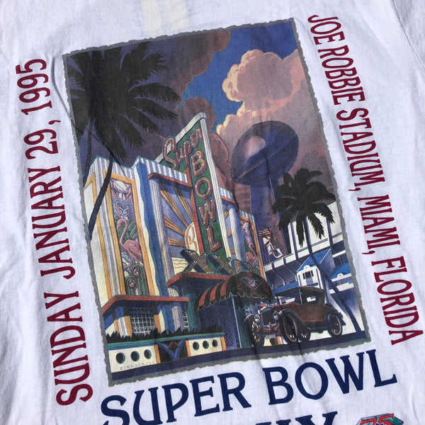 1994 Starter Super Bowl 29 Shirt White Size Large - Beyond 94