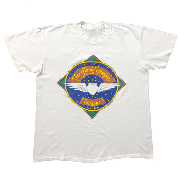 Vintage 1989 Flying Pisspot London Food & Spirits Single Stitch Shirt | Beyond 94