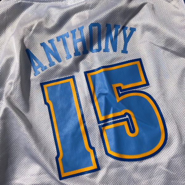 2003 Carmelo Anthony Rookie Jersey White Size Youth X-Large (Men's Small) - Beyond 94