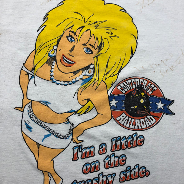 Vintage 1993 Confederate Railroad I'm A Little On The Trashy Side Signed Tour Shirt | Beyond 94