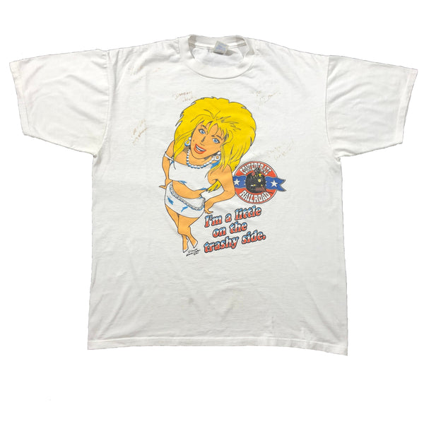 Vintage 1993 Confederate Railroad I'm A Little On The Trashy Side Signed Tour Shirt | Beyond 94