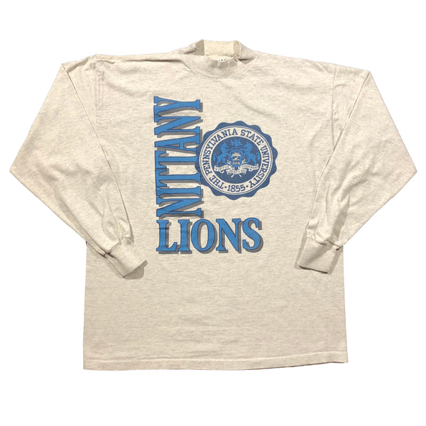 Vintage 90s Penn State Nittany Lions Spellout Ls Shirt | Beyond 94