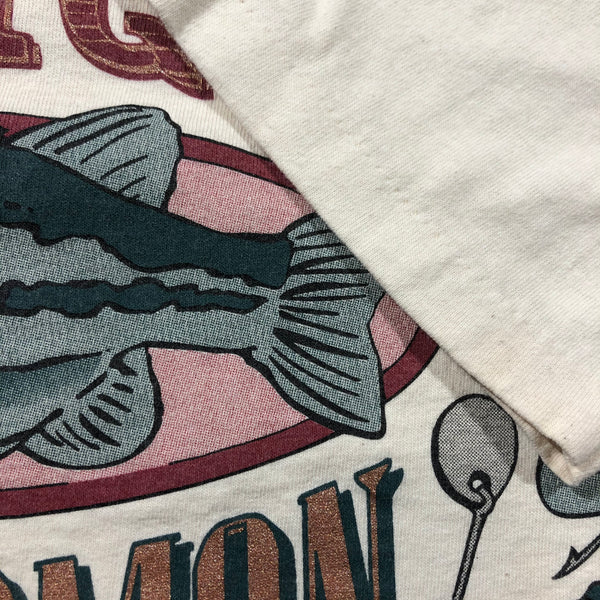 1994 Antique Fisherman Single Stitch Shirt Size Large