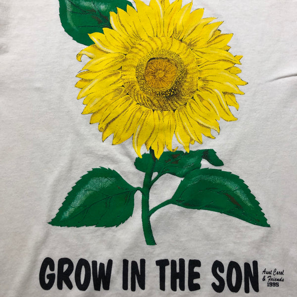 1995 Grow In the Son Christian Single Stitch Shirt Size Medium
