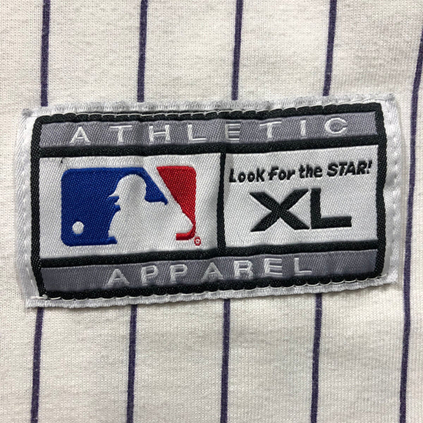 Vintage 90s Arizona Diamondbacks Pinstripe Starter Jersey Size X-Large