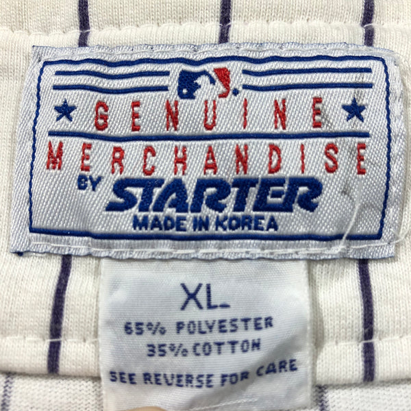 Vintage 90s Arizona Diamondbacks Pinstripe Starter Jersey Size X-Large