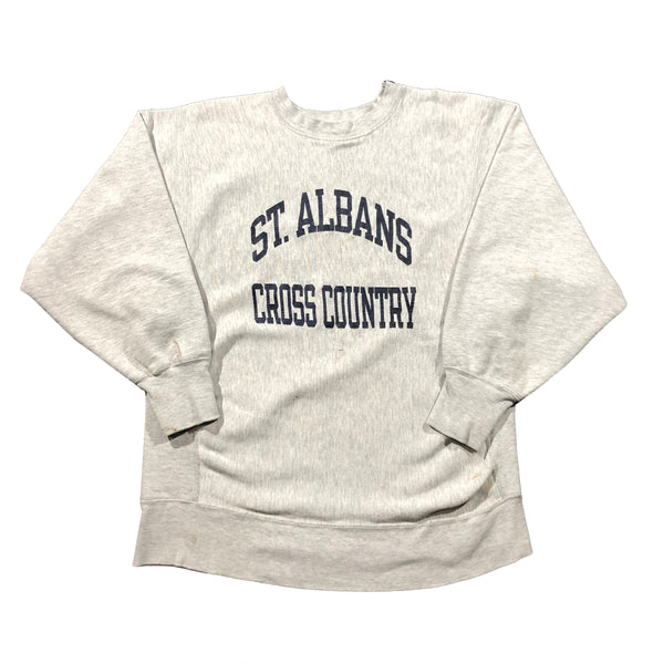 Vintage 80s Champion St. Albans Cross Country Reverse Weave Sweatshirt | Beyond 94