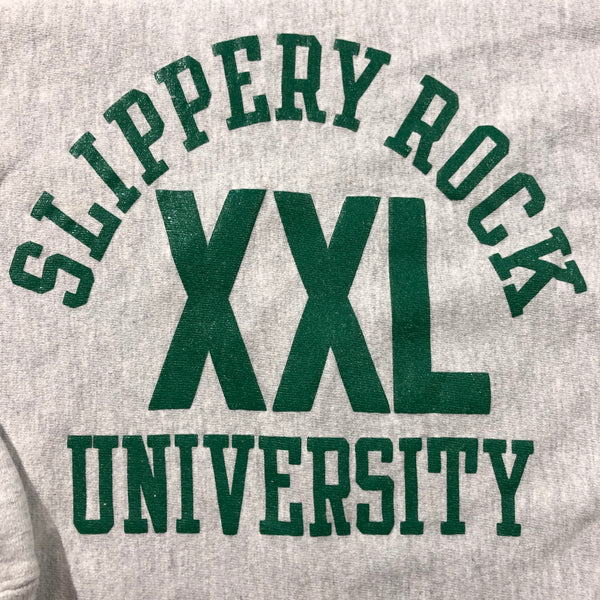 Vintage 90s Champion Slippery Rock University Reverse Weave Sweatshirt Size XX-Large