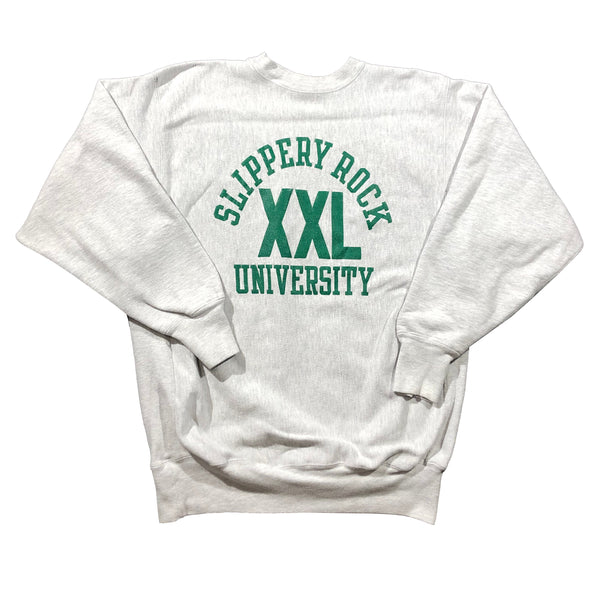 Vintage 90s Champion Slippery Rock University Reverse Weave Sweatshirt | Beyond 94