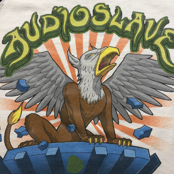 2005 Audioslave Out Of Exile Band Raglan Shirt Size Large