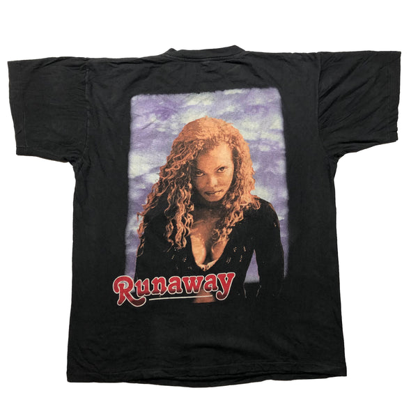 Vintage 90s Janet Jackson Runaway Bootleg Rap Tee Single Stitch Shirt | Beyond 94