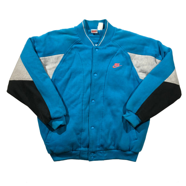 Vintage 90s Nike Grey Tag Bomber Jacket | Beyond 94