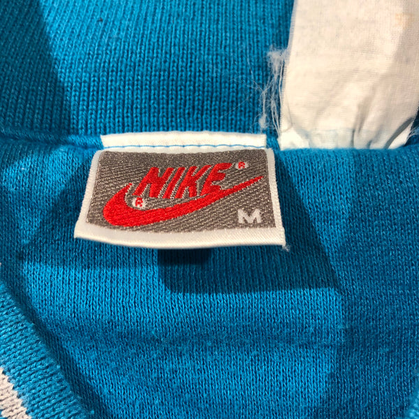 Vintage 90s Nike Grey Tag Bomber Jacket Size Medium