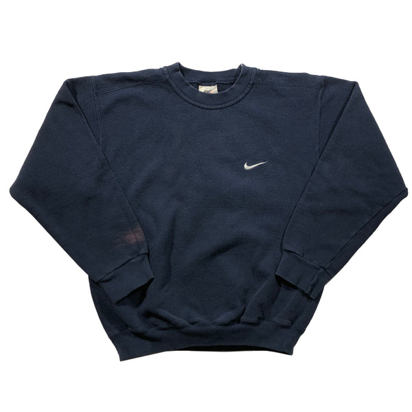 Vintage 90s Nike Embroidered Swoosh Sweatshirt | Beyond 94