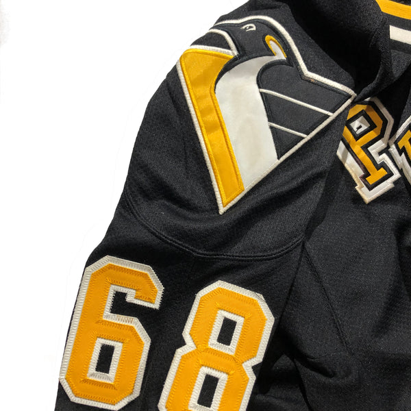 Vintage 90s Pittsburgh Penguins Jaromír Jágr Starter Jersey Size X-Large