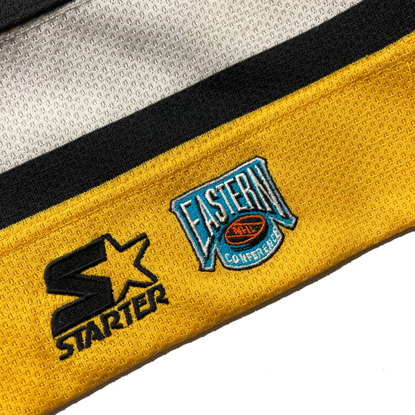 Vintage 90s Pittsburgh Penguins Jaromír Jágr Starter Jersey Size X-Large