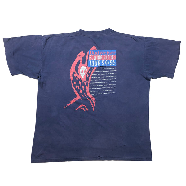 Vintage 1994 Rolling Stones Voodoo Lounge Tour Single Stitch Distressed Shirt | Beyond 94
