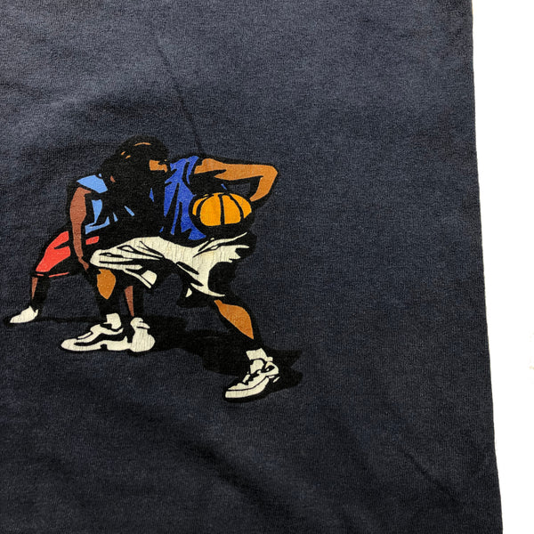 Vintage And 1 Playground In Da Hood Basketball Shirt Size Large