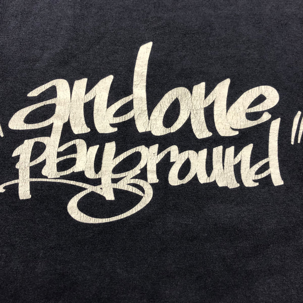 Vintage And 1 Playground In Da Hood Basketball Shirt Size Large