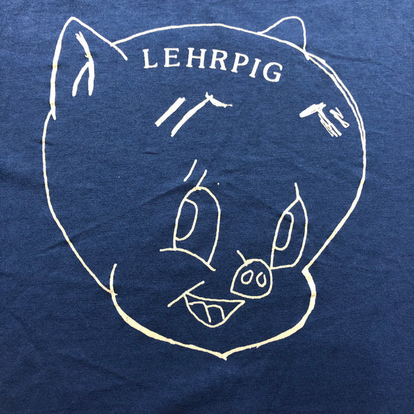 Vintage 80s Lehr Pig 50/50 Blend Single Stitch Shirt Size Medium