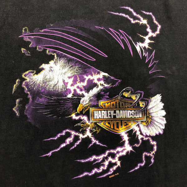 2001 Harley Davidson Eagle Lightning Ls Shirt Size Large