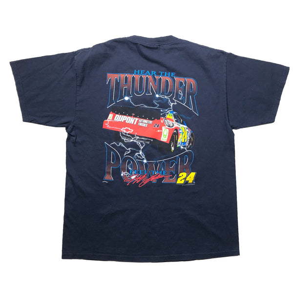 Vintage 1997 Jeff Gordon Hear The Thunder NASCAR Shirt | Beyond 94