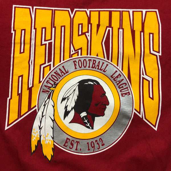 Vintage 90s Washington Redskins Single Stitch Shirt Size X-Large
