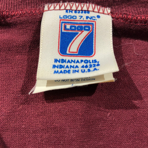 1987 Washington Redskins Super Bowl 22 Champions 50/50 Blend Single Stitch Shirt Size Large